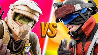 1v1 in Siege blindfolded!