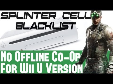 Video: Splinter Cell: Čierna Listina Nemá žiadne Offline Co-op Na Wii U