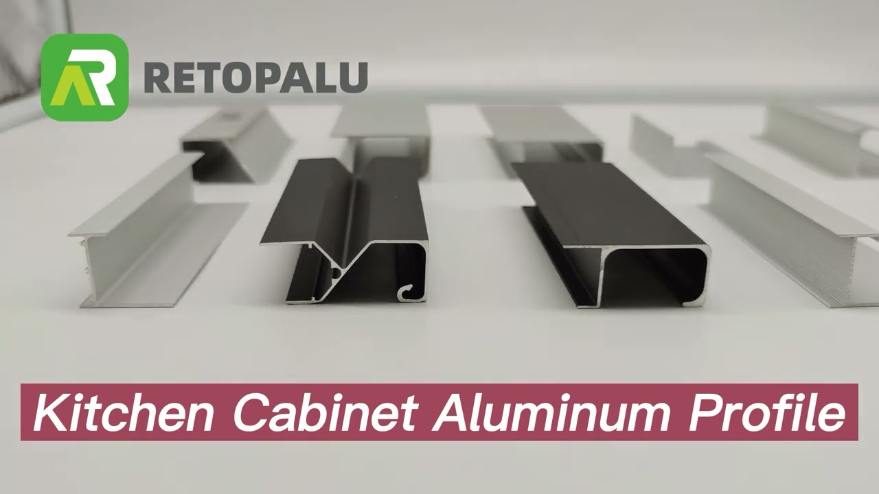 Anodized aluminium kitchen frame handle aluminum alloy kitchen cabinet gola profile handle