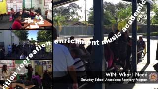 WIN: What I Need - SAUSD's Approach to Saturday School Attendance Recovery Program