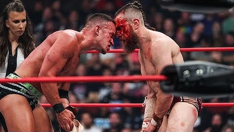 Bryan Danielson vs Ricky Starks Strap Match All Out 2023 Highlights