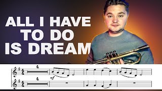 All i have to do is dream trumpet duet | Sheet Music