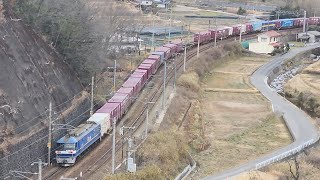 山陽本線 セノハチを行くEF210牽引2080レ