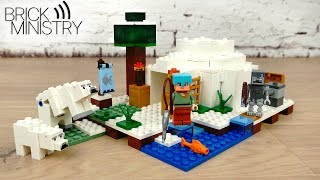 [Обзор] LEGO 21142 Minecraft ● Иглу