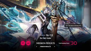 Arknights 16-12 Adverse Strategic Simulation Lv2 3 Abyssal Hunters Only Clear