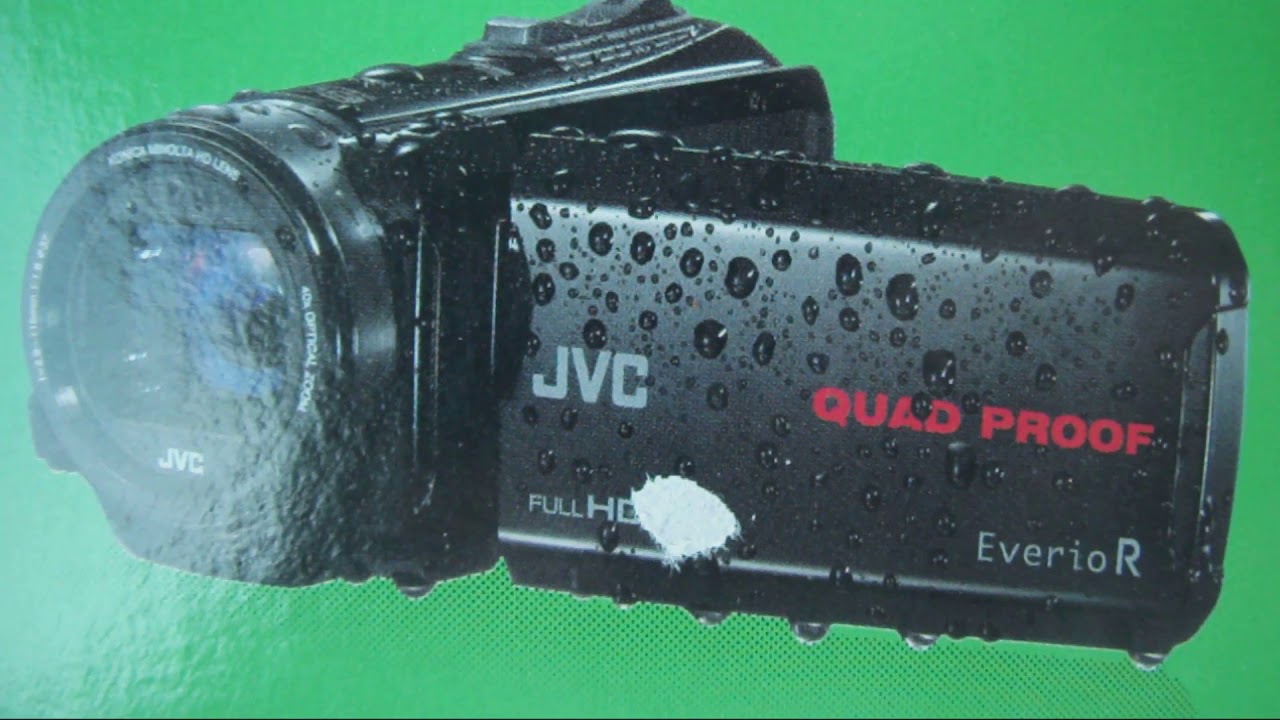 РАСПАКОВКА видеокамера JVC Everio R GZ-R435DE Quad Proof