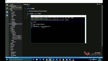 Alterando namespace e utilizando o Tinker para testar models