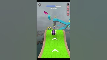 Going Balls - Super Speedrun Gameplay LEVEL NO #66 | New Update | Sky Ball Jump Android iOS #Shorts