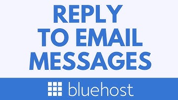 Hoe u e-mailberichten beantwoordt in Bluehost Webmail (stap-voor-stap handleiding)