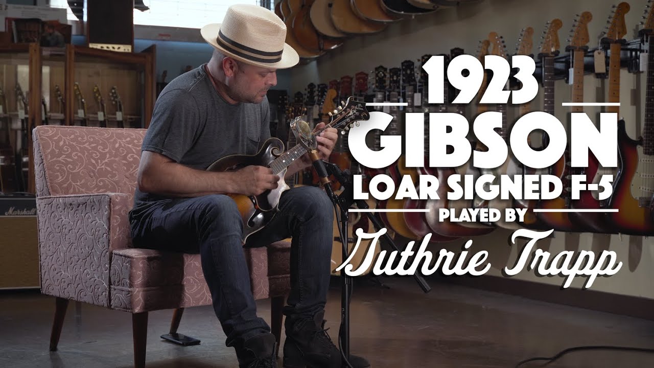 1923 Gibson F-5 Loar played by Guthrie Trapp