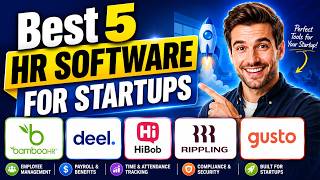 Best 5 HR Software for Startups (2026)
