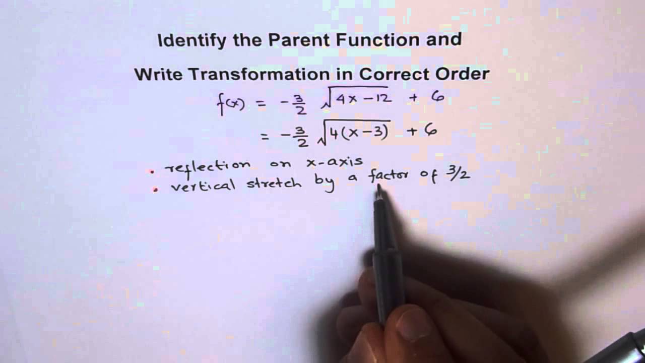 Transformation Correct Order