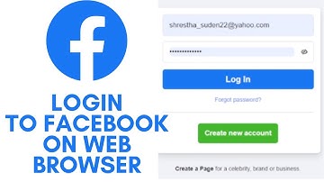 How to Sign In to Facebook Account on Facebook.com (Web Browser)? Facebook Tutorial