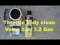 Volvo P3 throttle body cleaning on 3.0 T6 / 3.2 Gas engine.