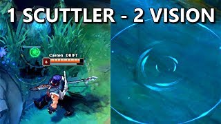 Yorick W + Rift Scuttler = DOUBLE VISION Trick/Bug!