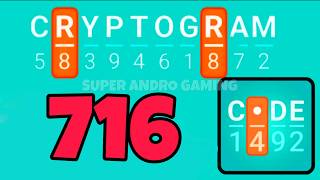 CRYPTOGRAM 716