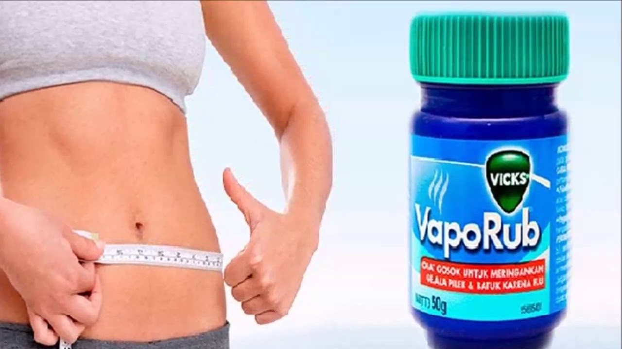 Belly and waist fat burning cream, based on Vicks Vaporub