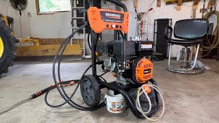 Fixing a free Generac pressure washer