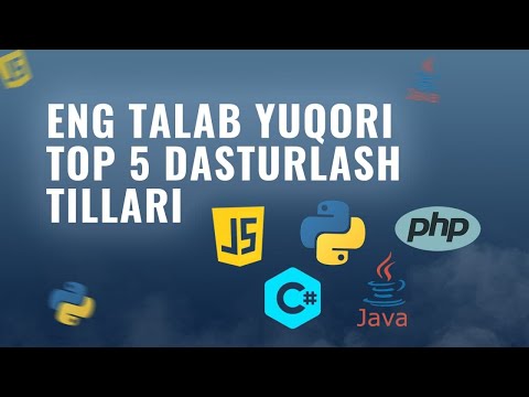 Video: Eng Mashhur Dasturlash Tillari