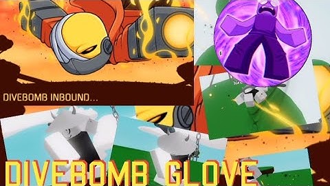 How to get "Null Piercer" Badge/Divebomb Glove + Showcase | Slap Battles Roblox