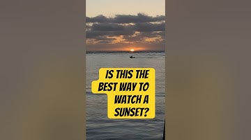 Would You Watch the Sunset Kiss The Horizon Over Raglan Harbour Like This?