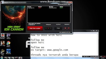 how to ddos with hoic