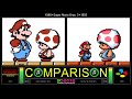 NES vs SNES (Super Mario Bros. 3) Side by Side Comparison