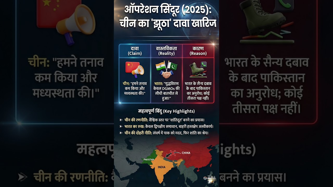 क्या China ने रुकवाई जंग?