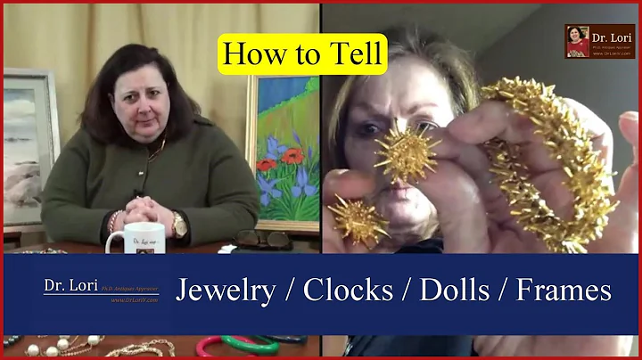 How to Tell Boucher Costume Jewelry, Gilbert Clocks, Wendy Ann Dolls, Paper Porcelain | Ask Dr. Lori