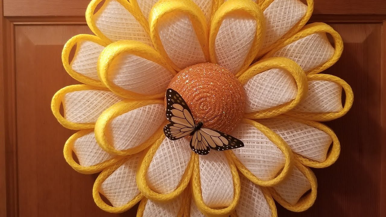 How To Make A Daisy Petal Wreath How To Make A Daisy Petal Wreath