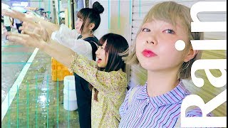 【ねおぎにょたんぽ】雨宿り女子会、、、(きりたんぽ+ねお )