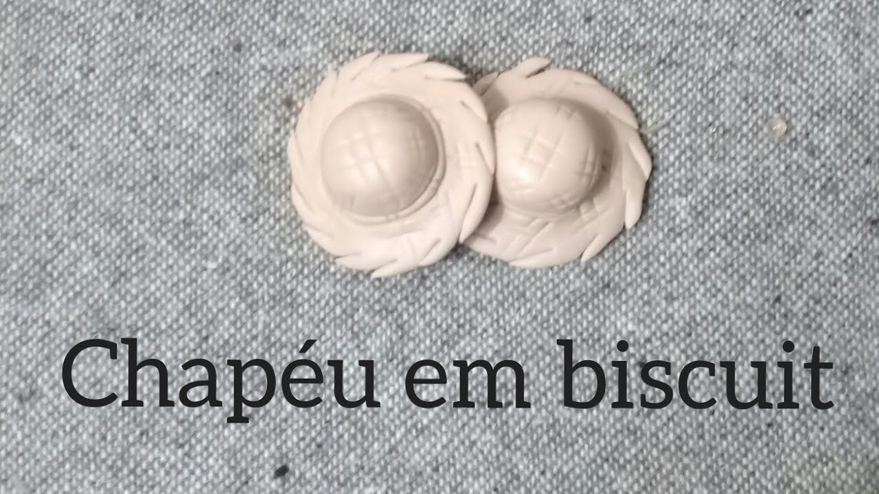 Chapéu em biscuit  junino