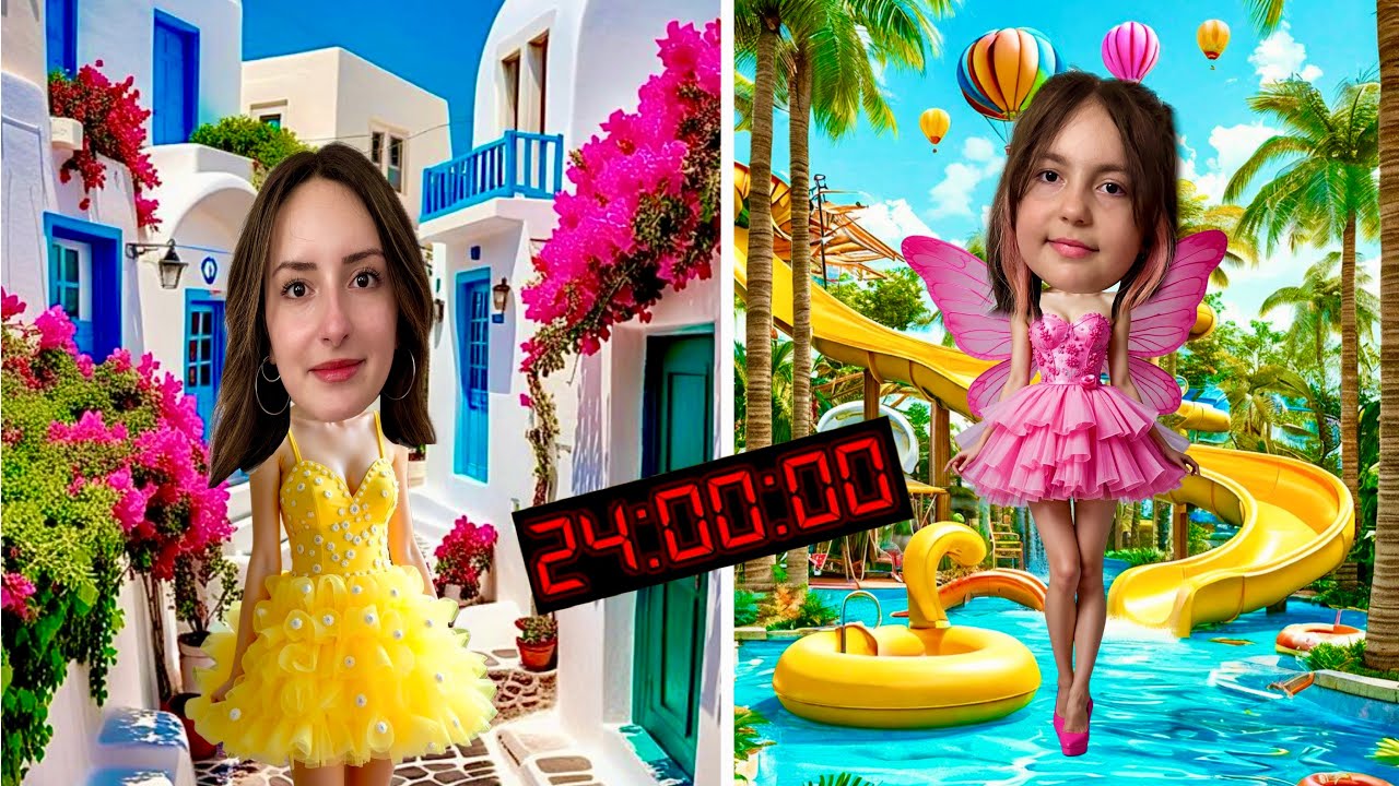 24 SAAT TATİL VLOG / BİR GÜN BOYUNCA NELER YAPTIK / HİRANUR & ZEYNEP 