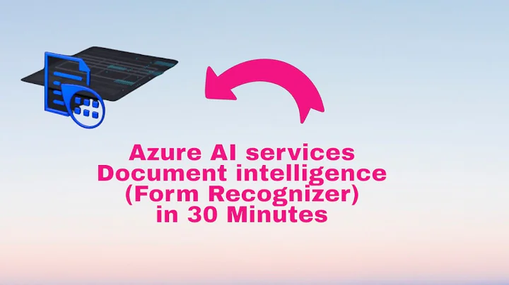 Azure AI Services - Document intelligence(Form recognizer) step by step