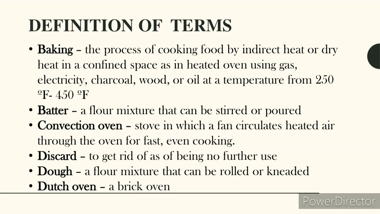 Baking Tools and Equipment and their Uses