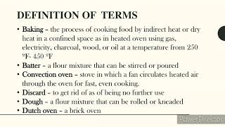 Baking Tools and Equipment and their Uses