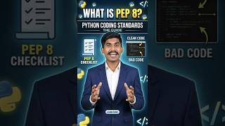 What is PEP 8 #python #coding #interview #education #pythontutorial #programming #reels #engineer