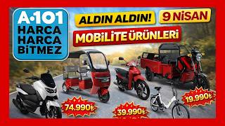 A101 9 Nisan Mobilite Ürünleri Geldi! Elektrikli Moped, APEC, Volta, Revolt Fiyatları