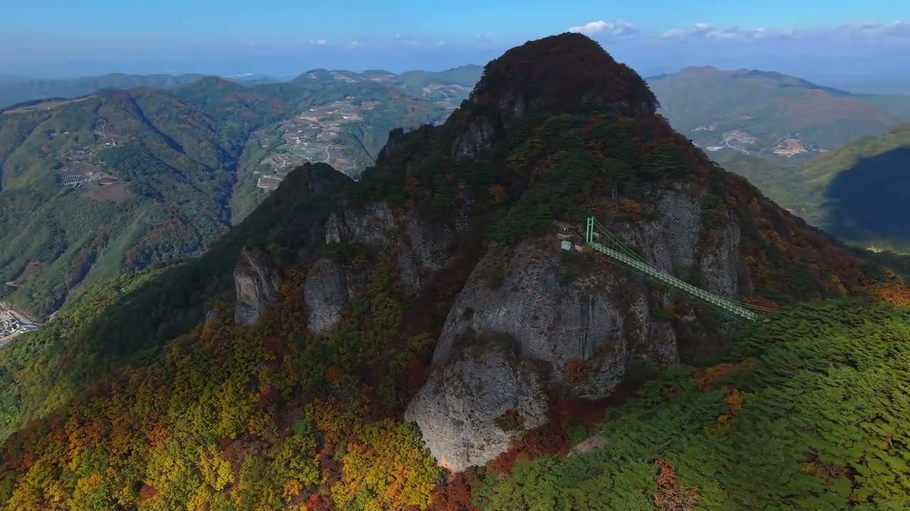 경북 봉화 청량산  가을 모습  드론 뷰~ 