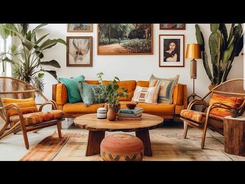 Infusing Your Living Space With Boho Accents And Decor/ Boho Interior ...
