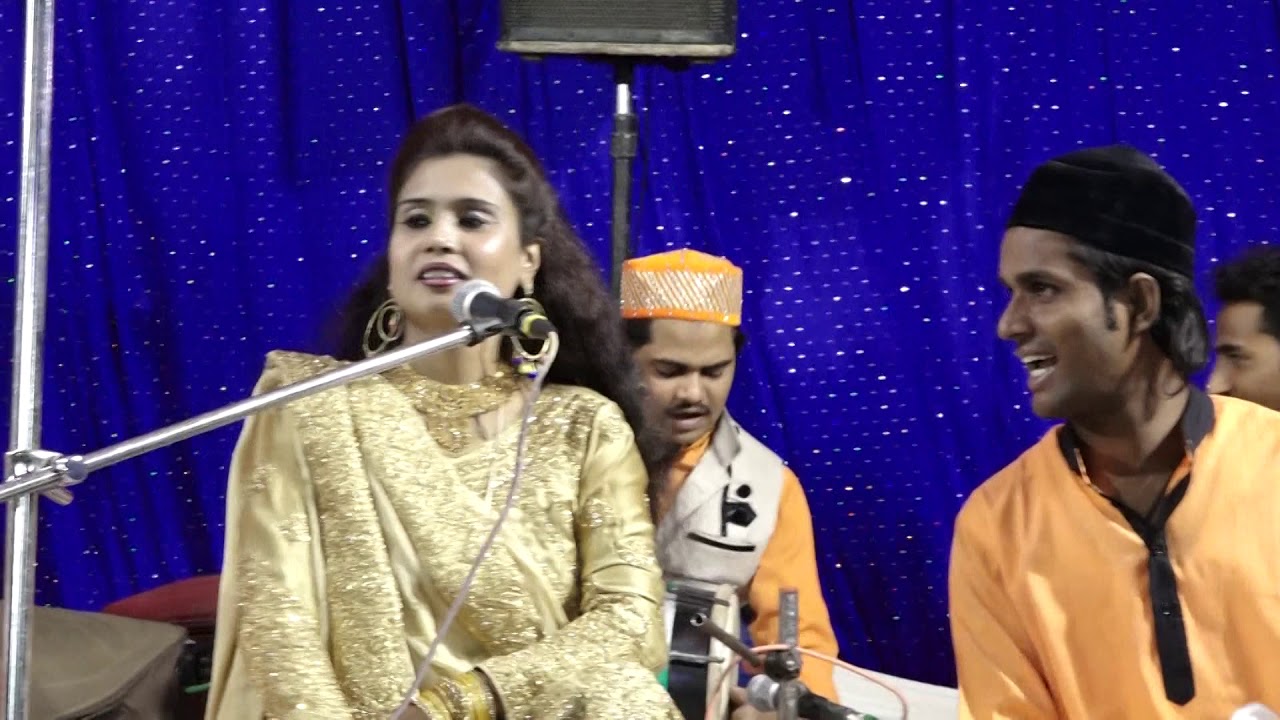 I love mohammad ki saan he | meena tabsaum | jafar sabri l aadsaba pir | qawwali Liveprogram bhachau