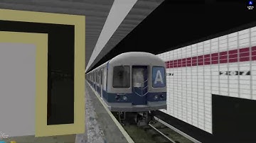 [OBND] openBVE RP Multiplayer Metro Subway Simulator: A to Lefferts BLVD