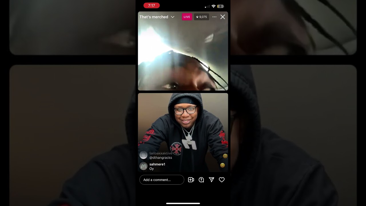 Vonoff1700 on live trollin Siggie From NYC dissing ray makk Von said it’s up when he see him in NY🤣