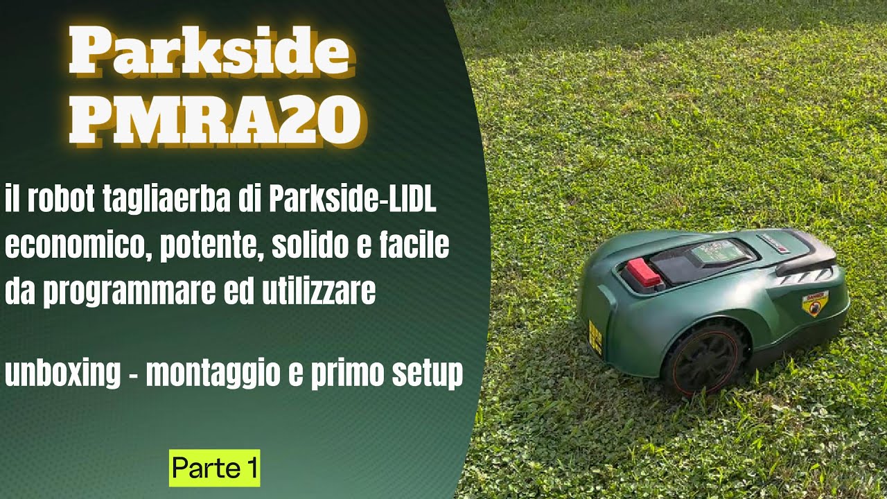 robot tagliaerba parkside lidl 2025