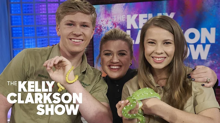 Bindi And Robert Irwin Introduce Kristin Chenoweth...