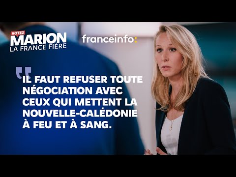 Marion Maréchal invitée de l'émission On Vous Répond sur France TV Info