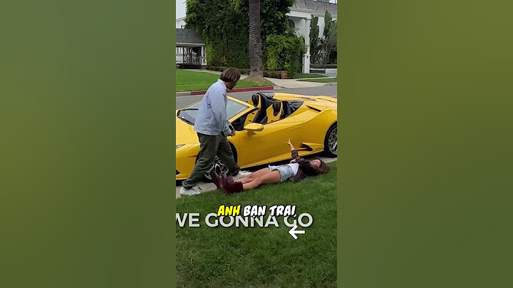 Anh chàng chủ xe Lamborghini này xử lý cô bạn gái nhõng nhẽo #sieuxe #shorts