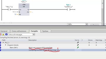 Timer and counter TIA V14