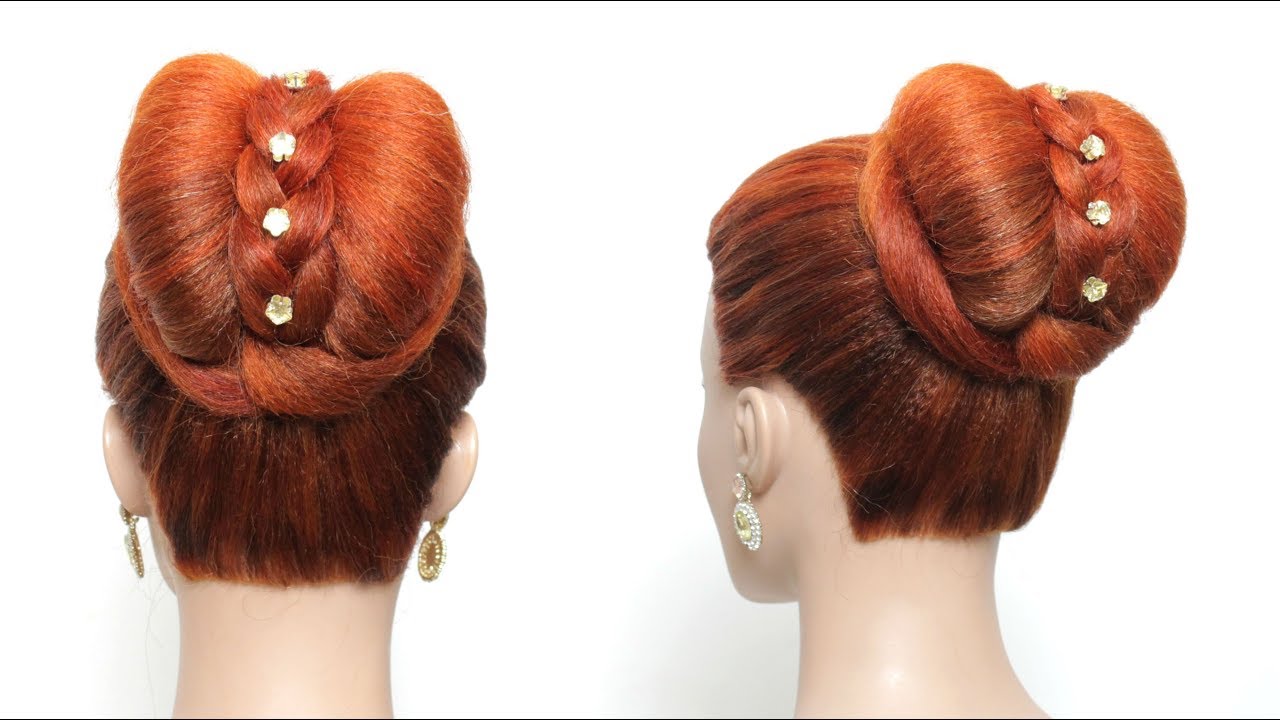 Party Hairstyles For Long Hair Tutorial Easy Updo