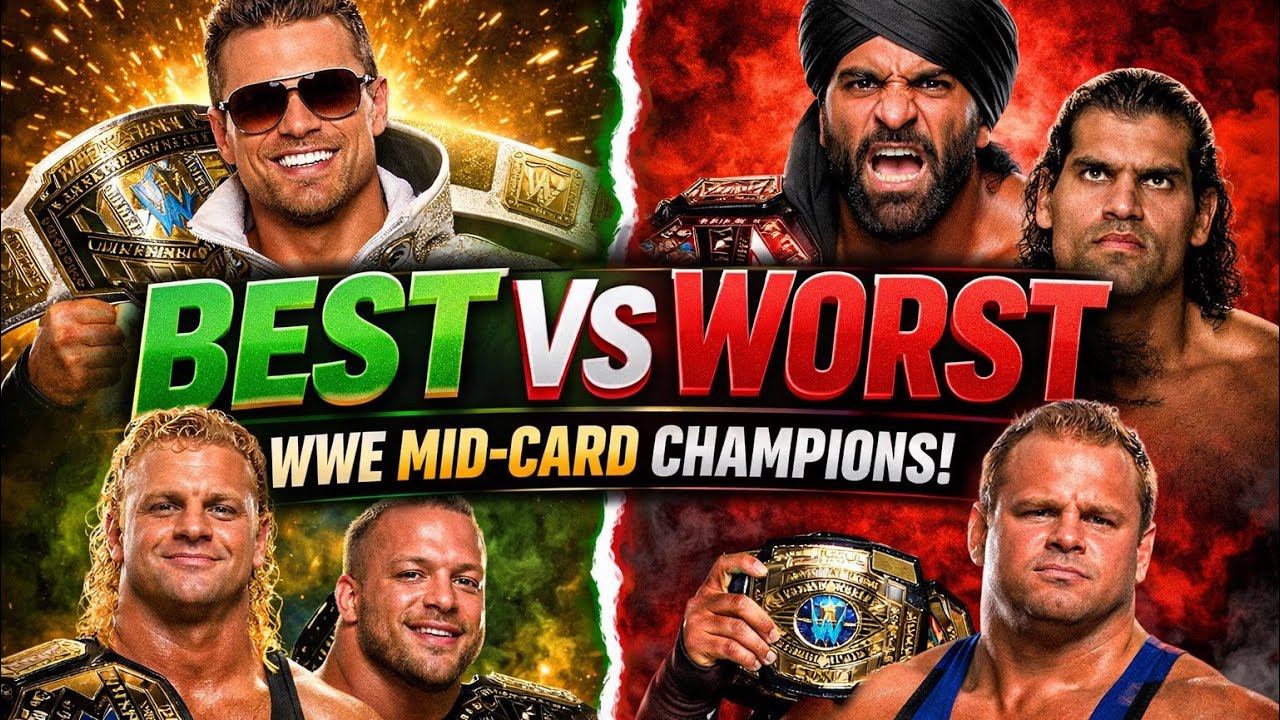 Best and worst mid card champions!